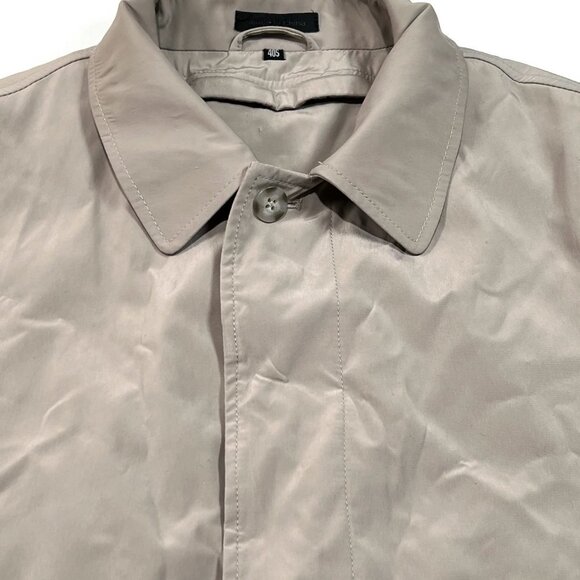 Calvin Klein Overcoat Mens 40 S Removable Quilted Lining Jacket Trench Coat - Picture 12 of 14